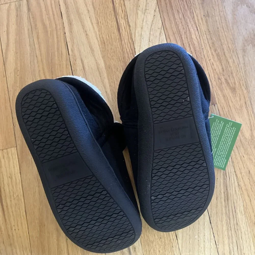 NWT Black Woman’s Vonmay   Memory Foam Slippers Size 10